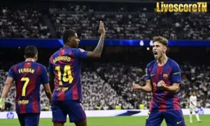 ผลบอลบาร์เซโลน่าแรงไม่หยุด! เปิดบ้านอัดเลบันเต้ 3-0 แซงมาดริดขึ้นจ่าฝูงลา ลีกา