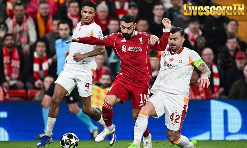 ผลบอล ลิเวอร์พูล 4-0 กาลาตาซาราย : ซาลาห์ แก้ตัวทั้งยิง-จ่าย พาหงส์ลิ่ว 8 ทีม UCL
