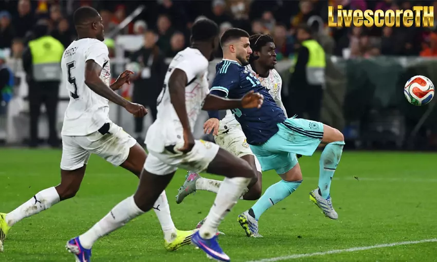 ผลบอล เยอรมนี เฉือนชนะ กานา 2-1 อุนดาฟ