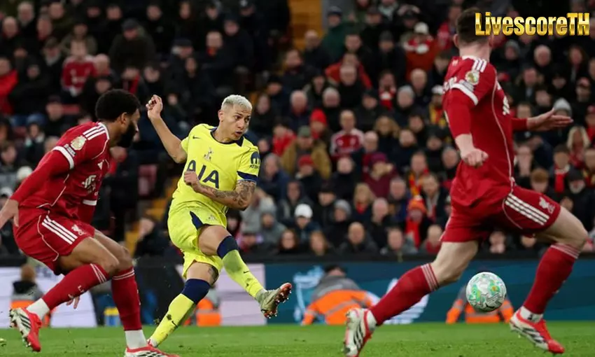 ผลบอล ลิเวอร์พูล 1-1 สเปอร์ส