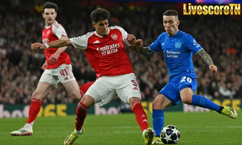 ผลบอล อาร์เซน่อล 2-0 เลเวอร์คูเซ่น : ปืนใหญ่ฟอร์มดุ ทะลุ 8 ทีม UCL ดวลสปอร์ติ้ง