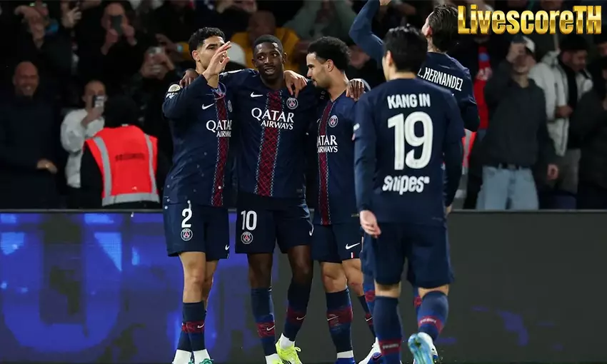 ผลบอล เปแอสเช เชือด ตูลูส 3-1 เดมเบเล่ฟอร์มโหด ยิงเบิ้ลพาทีมนำฝูงต่อ