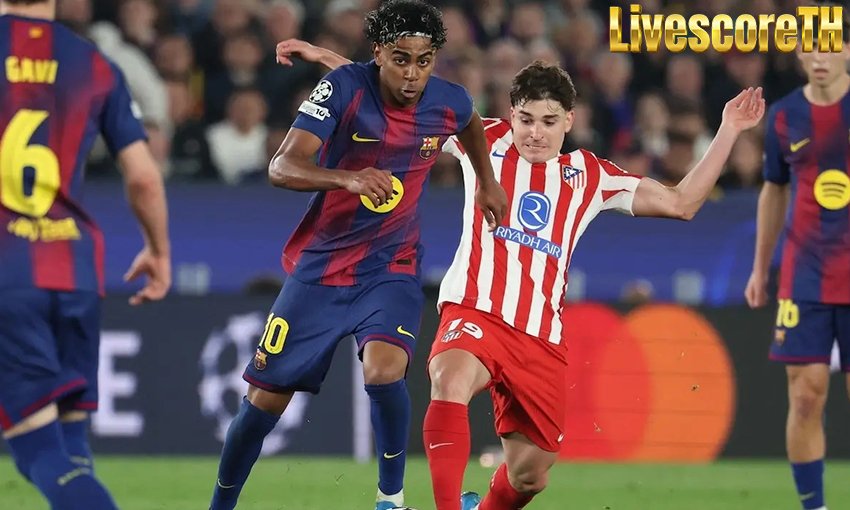 ผลบอล บาร์เซโลน่า 0-2 แอต.มาดริด : ตราหมีบุกเชือดบาร์ซ่า 10 คน กุมความได้เปรียบ UCL