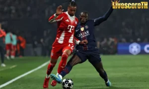 ผลบอล เปแอสเช 5-4 บาเยิร์น เกมเดือดระดับ 5 ดาว! ปารีสกุมความได้เปรียบนัดแรก UCL