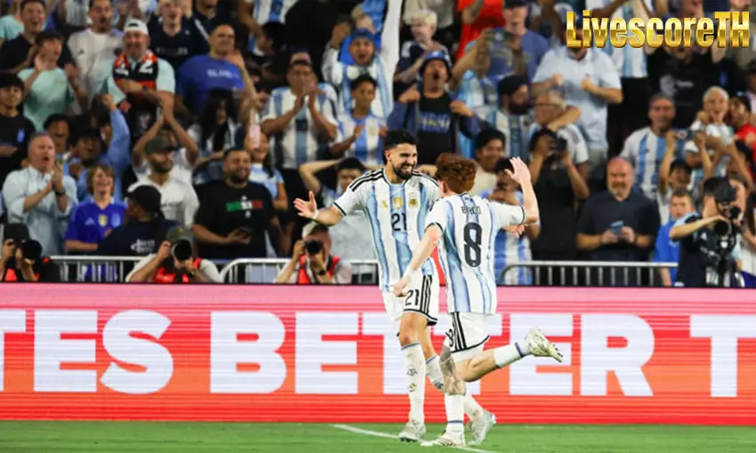 ผลบอล อาร์เจนติน่า 3-0 ไอซ์แลนด์